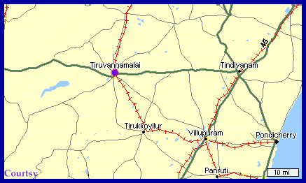 Tiruvannamalai Map